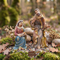 Preview: Stimmungsvolle Krippenfiguren Heilige Familie 2-tlg., ca. 13 cm, 72740